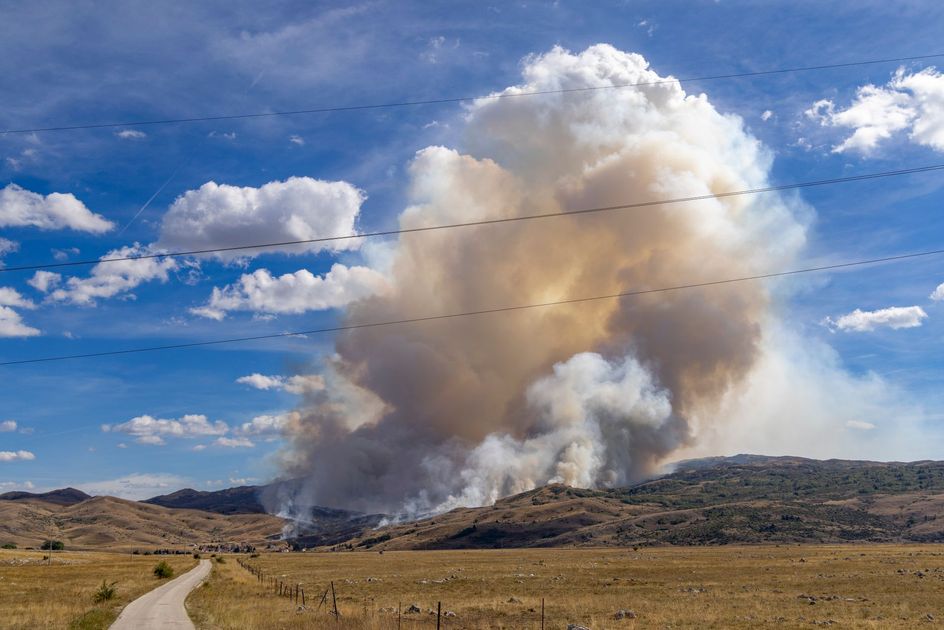 Incendio forestal cerca de Kuélap activa alertas: Autoridades monitorean zona arqueológica en Amazonas