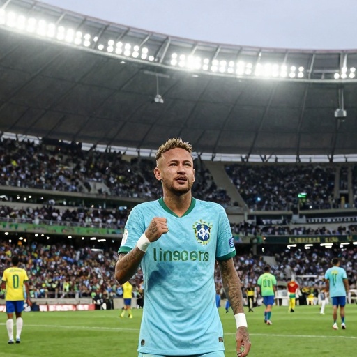 Santos venció a Macará 2-1 en la ida de la Sudamericana con golazo de Neymar