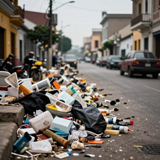 Caos total: Basura y desmonte dominan cuadras del jirón Huánuco