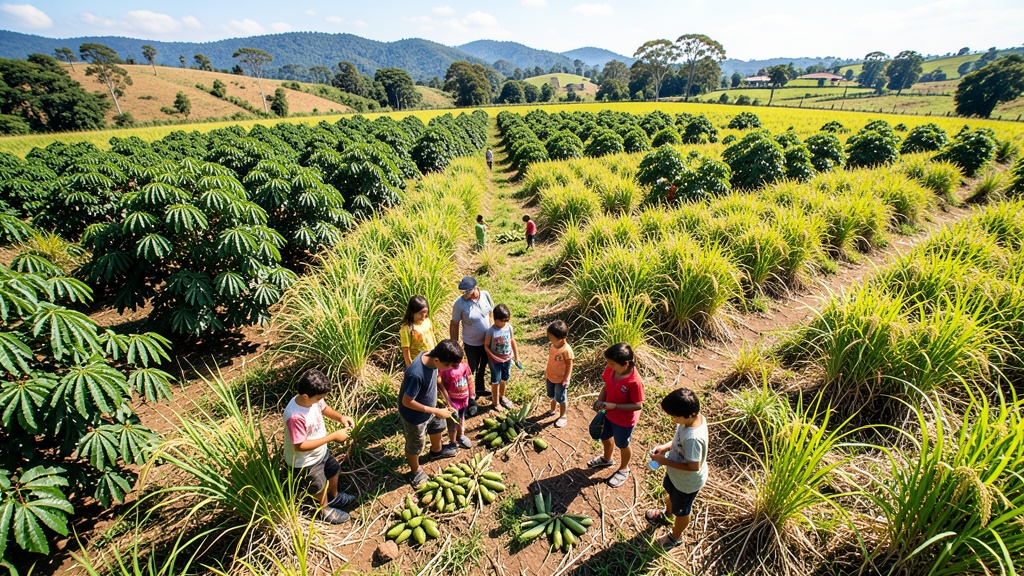 Escolares peruanos aprenden sobre agricultura y descubren el origen real de sus alimentos