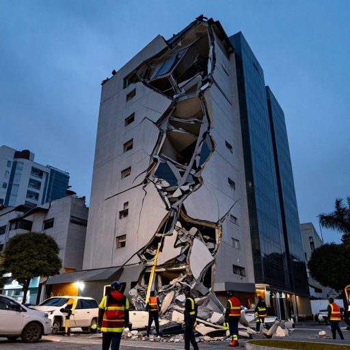 Terremotos en rascacielos: La regla oficial para subir o bajar según la altura
