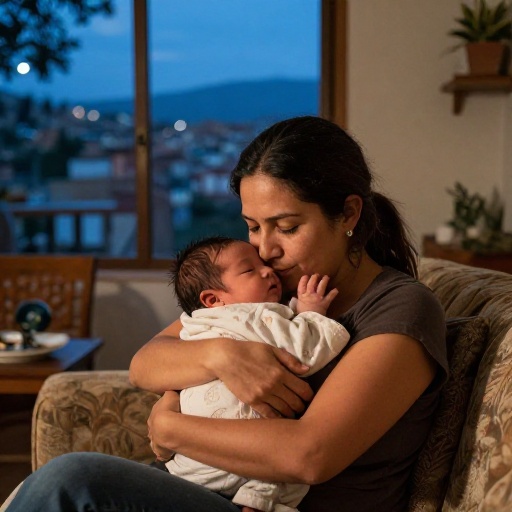 Darlene Rosas reaparece tras emergencia: ya está en casa con su bebé