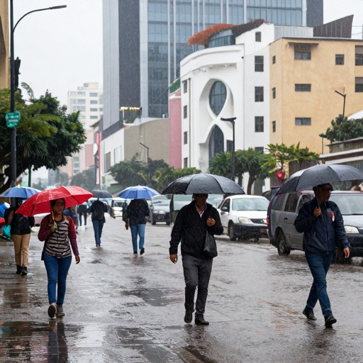Alerta meteorológica: Lluvias intensas azotan el sur de Florida