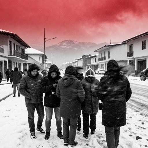 Alerta roja del Senamhi: nevadas, tormentas y vientos azotan 8 regiones hasta el 25 de agosto