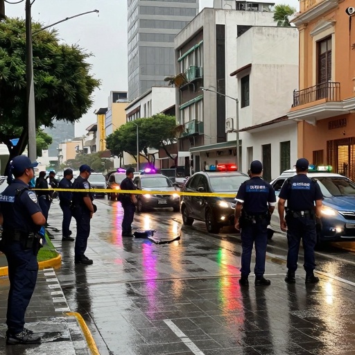 Apuñalan a conductor tras choque en San Isidro; exige justicia por agresión