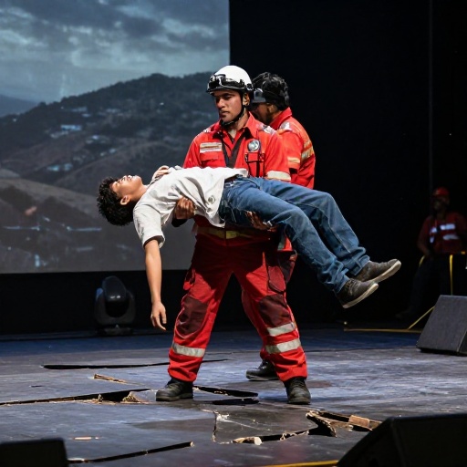 ¡Alerta total! Óscar Junior cae del escenario en Juliaca y revela su estado